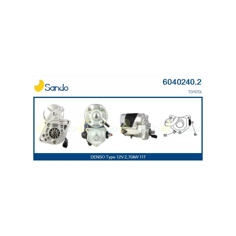 Démarreur SANDO 6040240.2