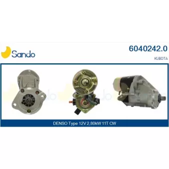 Démarreur SANDO 6040242.0
