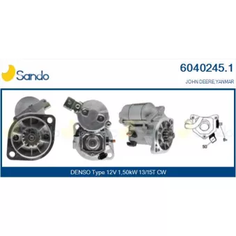 Démarreur SANDO 6040245.1