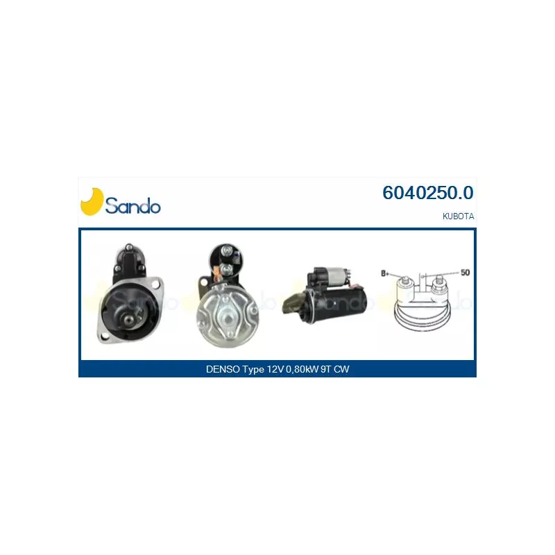 Démarreur SANDO 6040250.0