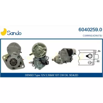 Démarreur SANDO 6040259.0