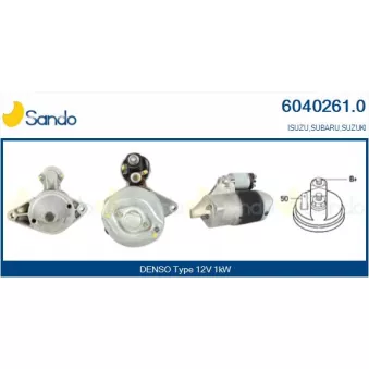 Démarreur SANDO 6040261.0