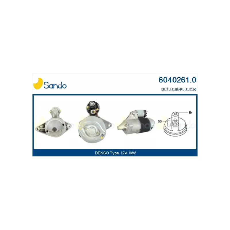 Démarreur SANDO 6040261.0