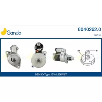 Démarreur SANDO 6040262.0