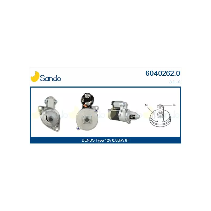 Démarreur SANDO 6040262.0