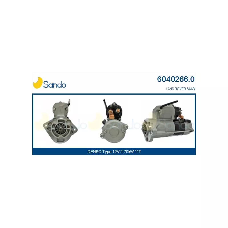 Démarreur SANDO 6040266.0