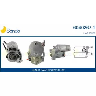 Démarreur SANDO 6040267.1
