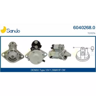Démarreur SANDO 6040268.0