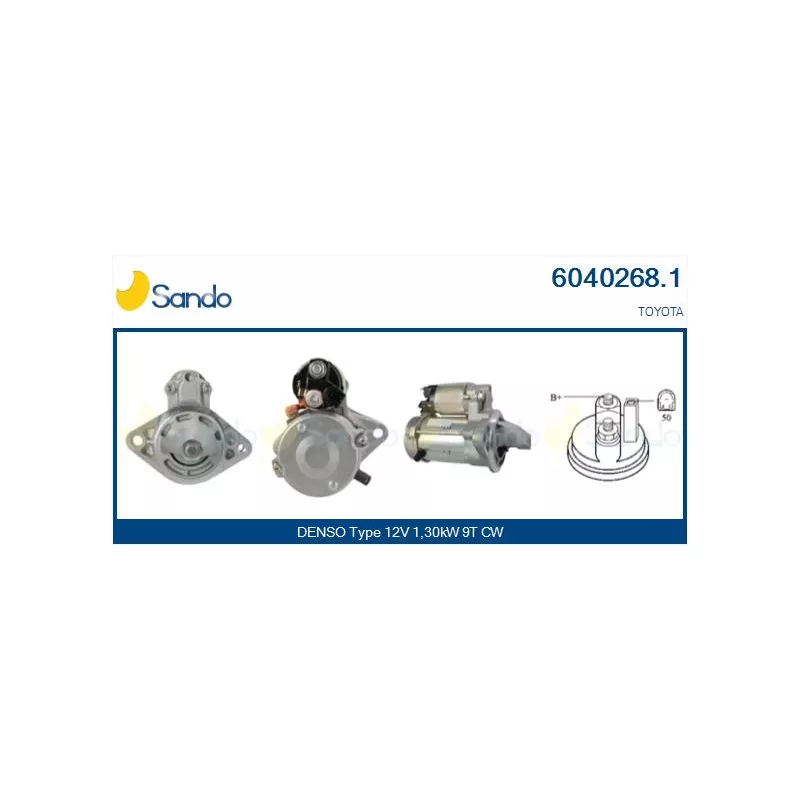 Démarreur SANDO 6040268.1