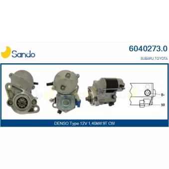 Démarreur SANDO 6040273.0