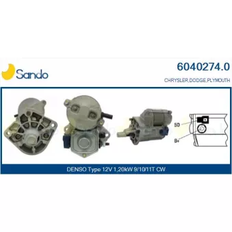 Démarreur SANDO 6040274.0