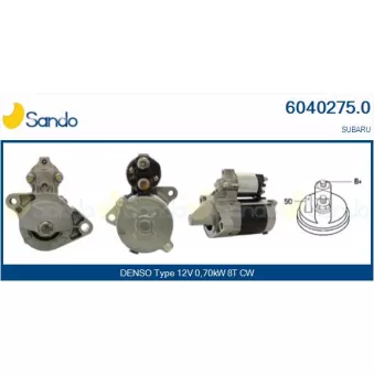 Démarreur SANDO 6040275.0