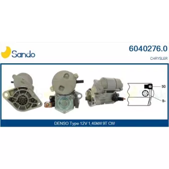 Démarreur SANDO 6040276.0
