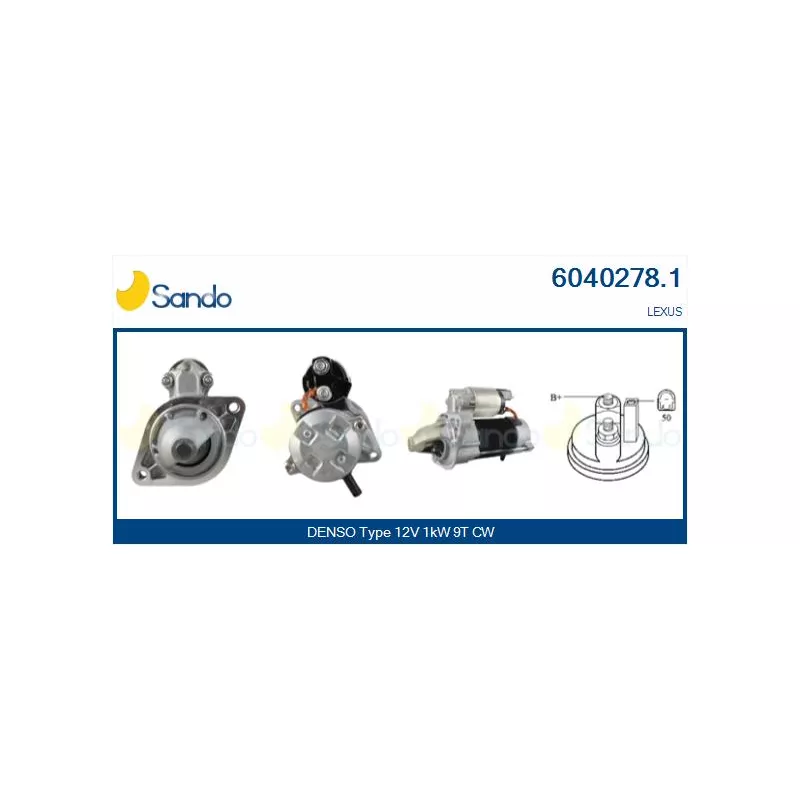 Démarreur SANDO 6040278.1