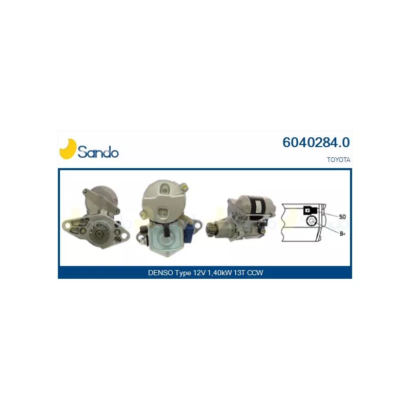 Démarreur SANDO 6040284.0