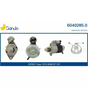 Démarreur SANDO 6040285.0