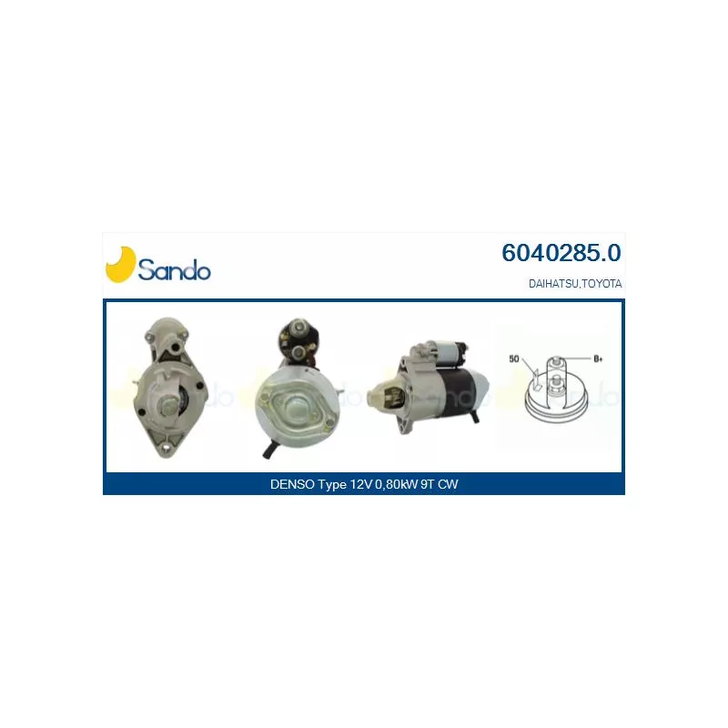 Démarreur SANDO 6040285.0