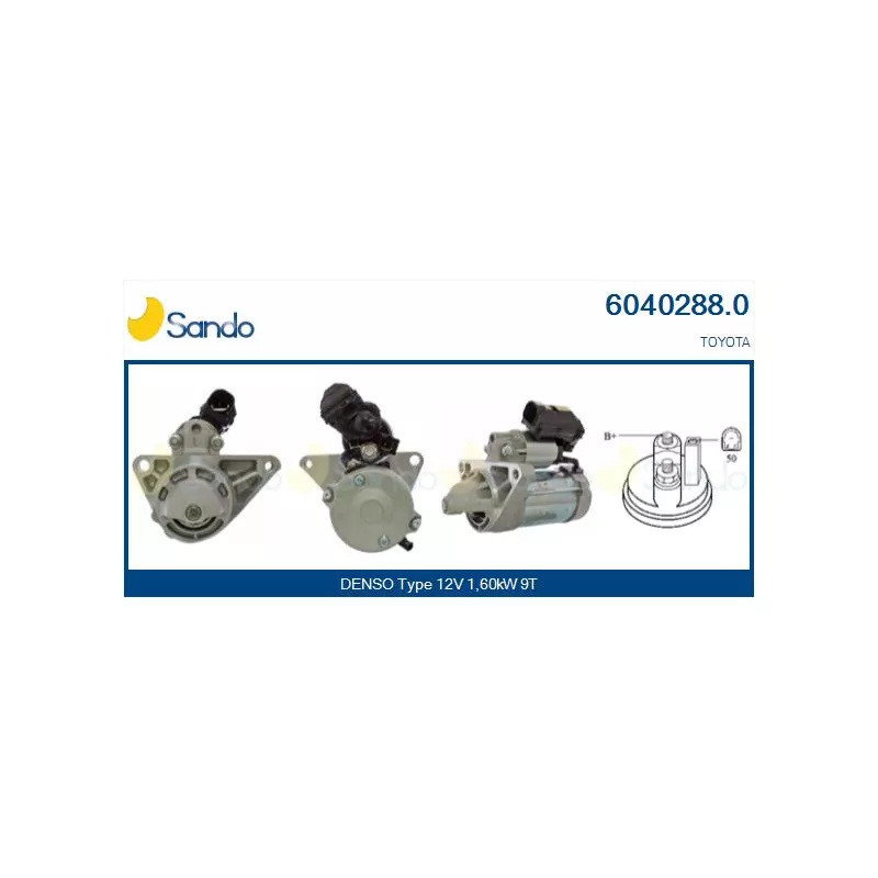 Démarreur SANDO 6040288.0