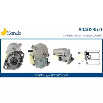 Démarreur SANDO 6040295.0