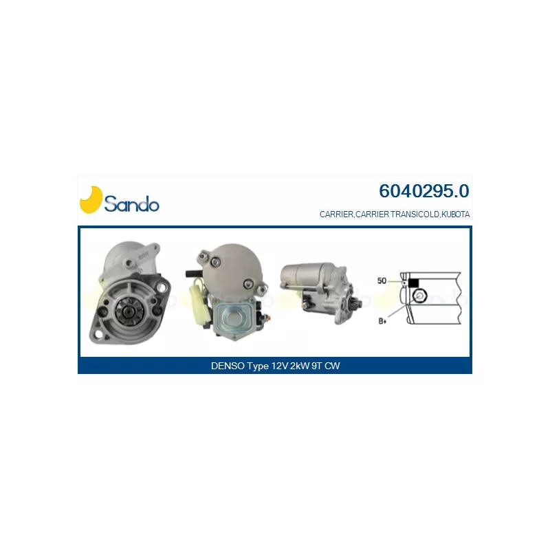 Démarreur SANDO 6040295.0