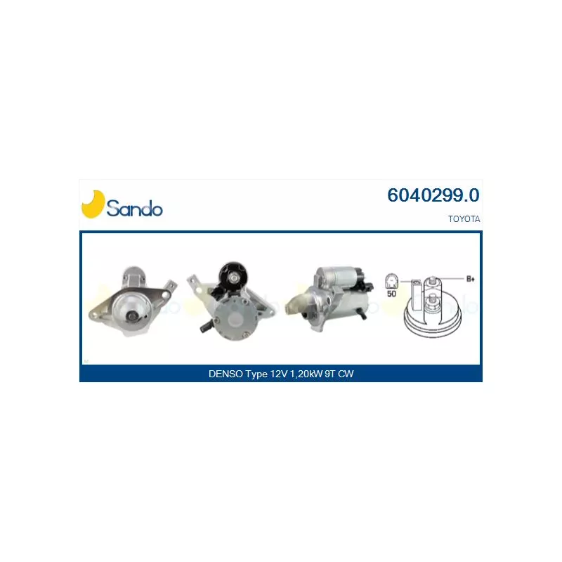 Démarreur SANDO 6040299.0