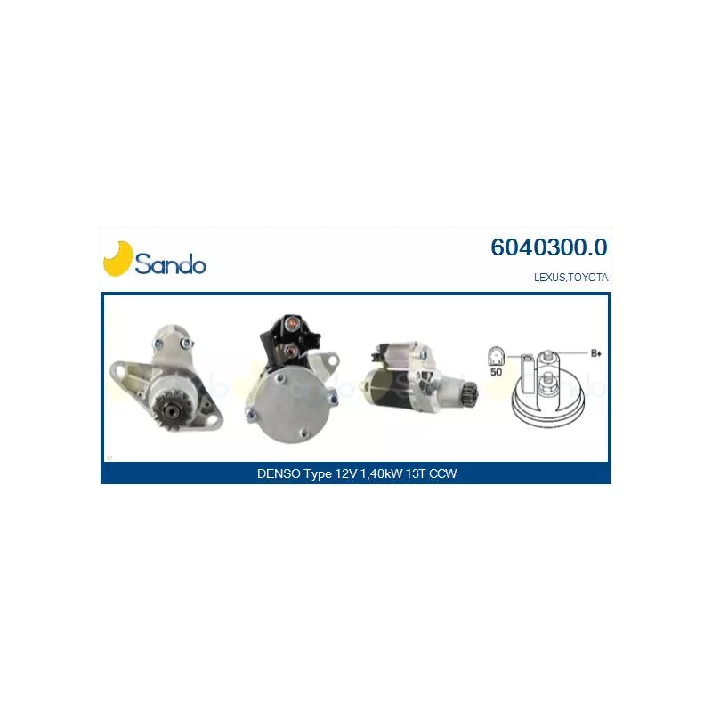 Démarreur SANDO 6040300.0