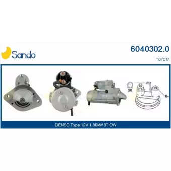 Démarreur SANDO 6040302.0