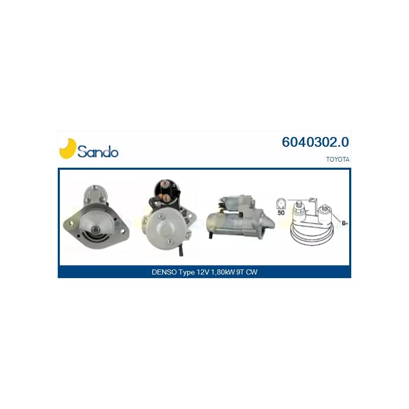 Démarreur SANDO 6040302.0