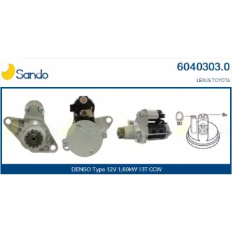 Démarreur SANDO 6040303.0
