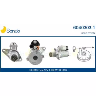 Démarreur SANDO 6040303.1