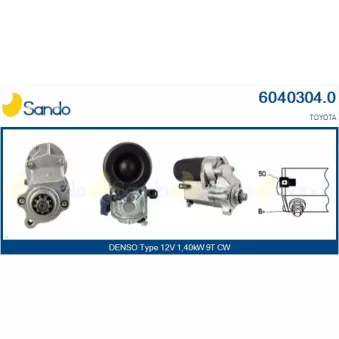 Démarreur SANDO 6040304.0