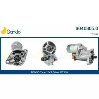 Démarreur SANDO 6040305.0