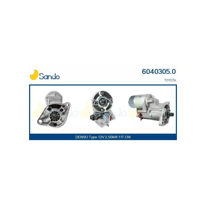 Démarreur SANDO 6040305.0