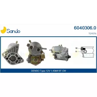 Démarreur SANDO 6040306.0