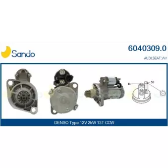 Démarreur SANDO 6040309.0