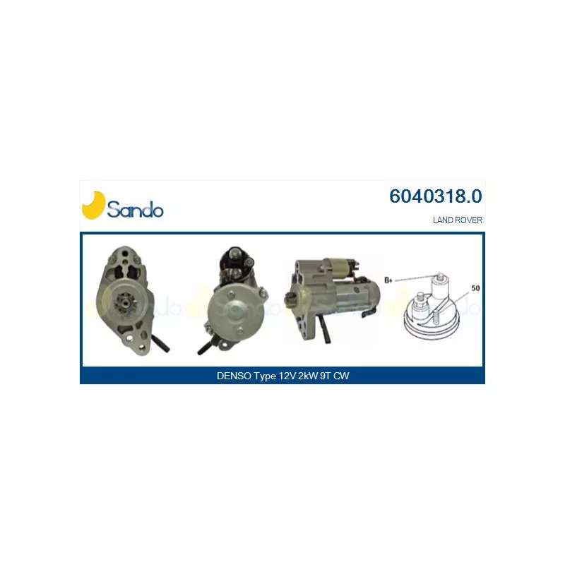 Démarreur SANDO 6040318.0