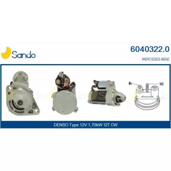 Démarreur SANDO 6040322.0