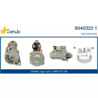Démarreur SANDO 6040322.1