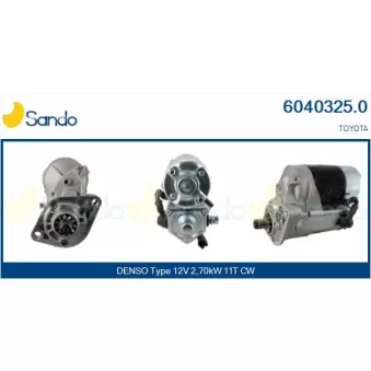Démarreur SANDO 6040325.0