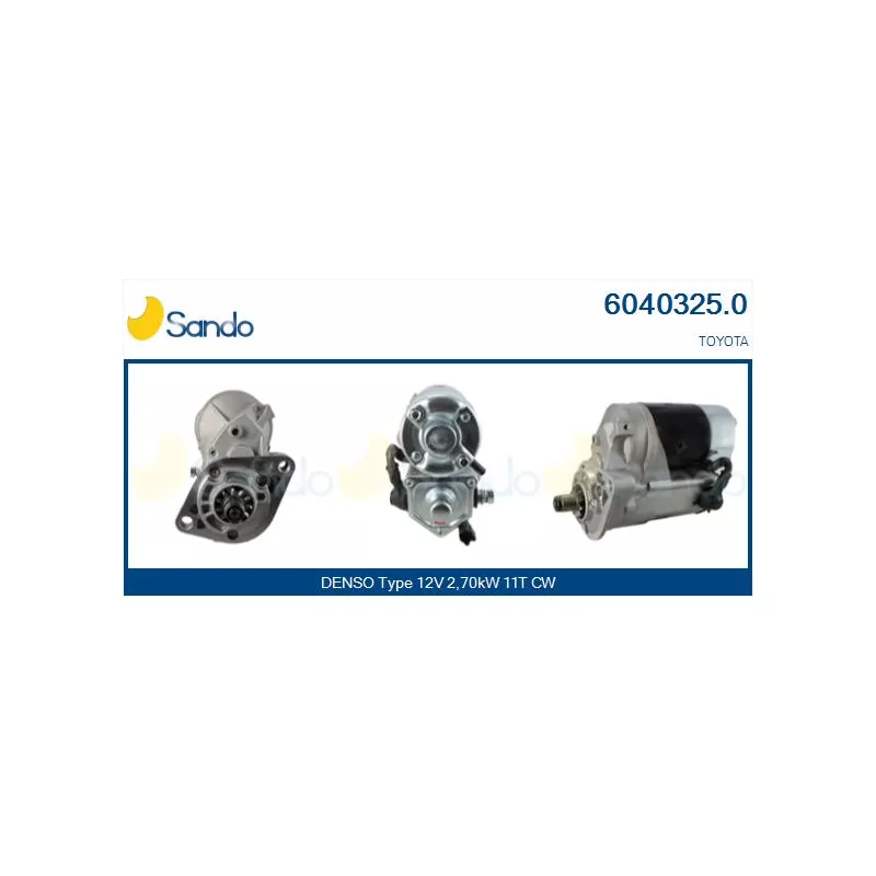Démarreur SANDO 6040325.0