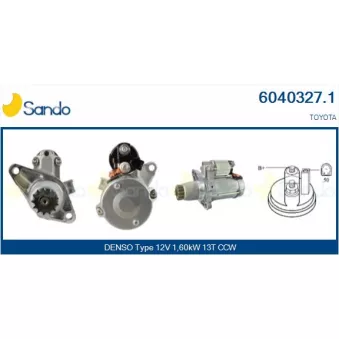 Démarreur SANDO 6040327.1