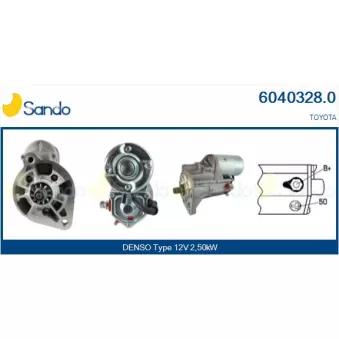 Démarreur SANDO 6040328.0