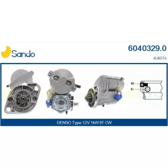 Démarreur SANDO 6040329.0