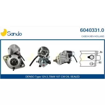 Démarreur SANDO 6040331.0