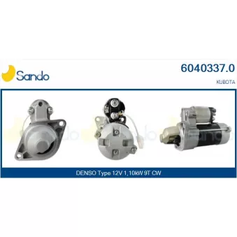 Démarreur SANDO 6040337.0