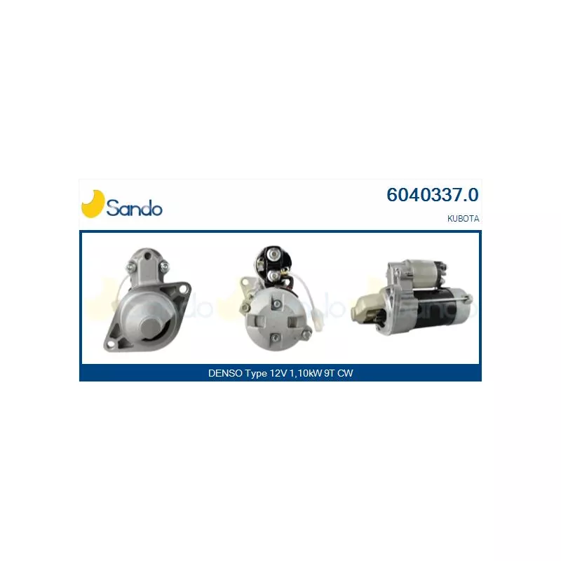 Démarreur SANDO 6040337.0