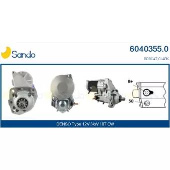 Démarreur SANDO 6040355.0