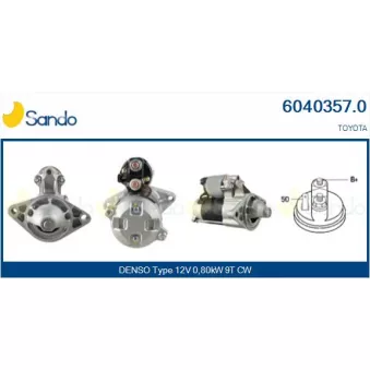 Démarreur SANDO 6040357.0