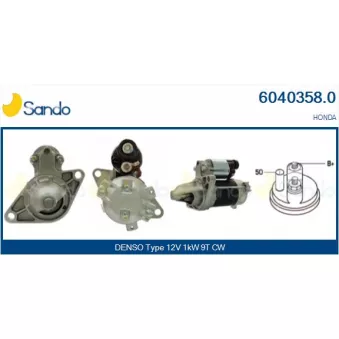 Démarreur SANDO 6040358.0
