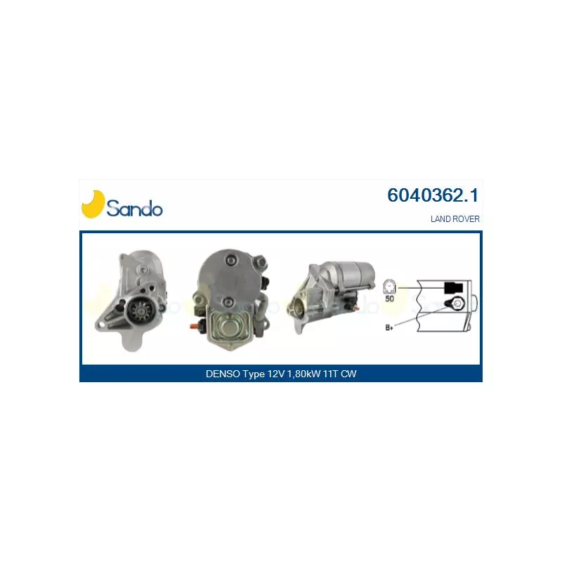 Démarreur SANDO 6040362.1